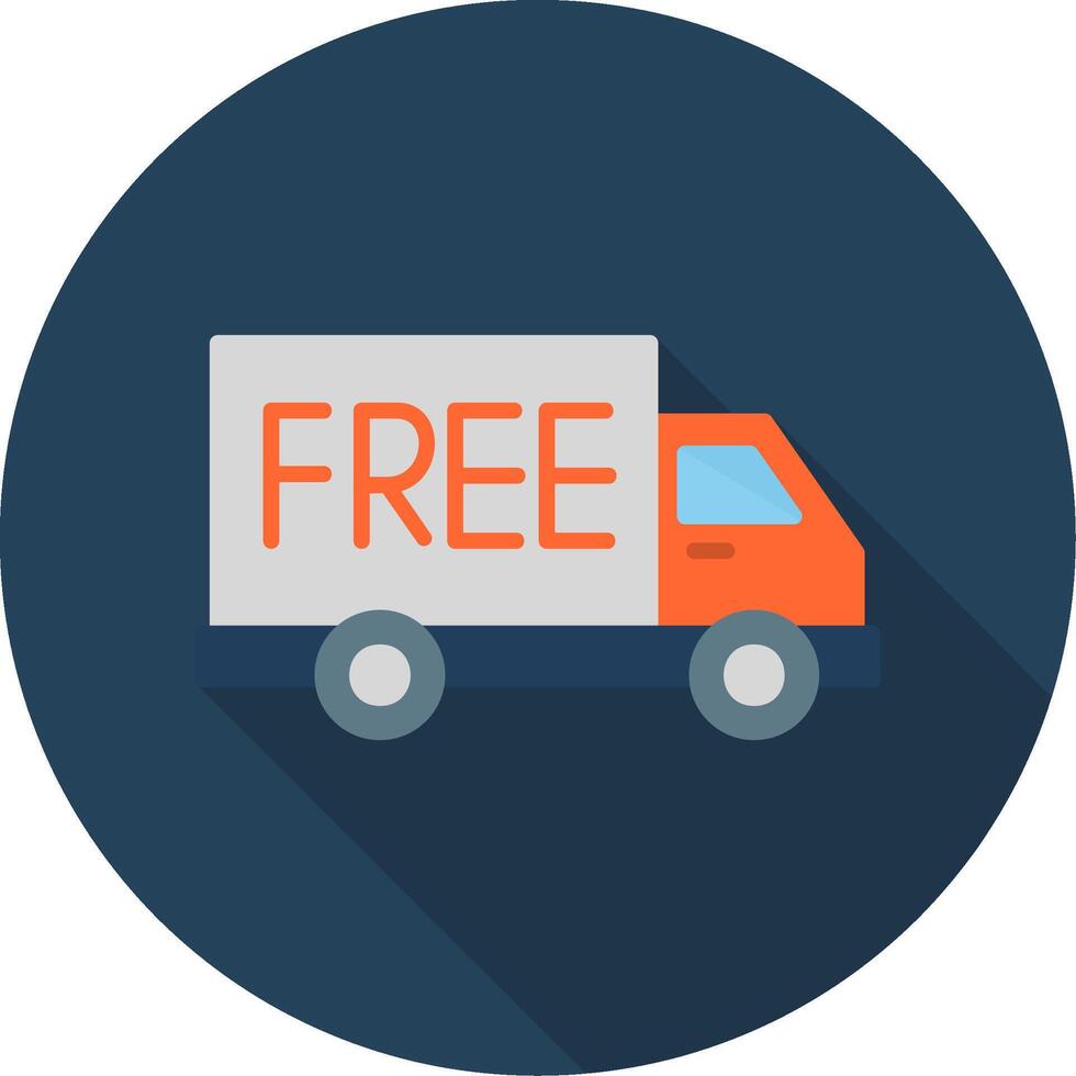 Free Delivery Vector Icon