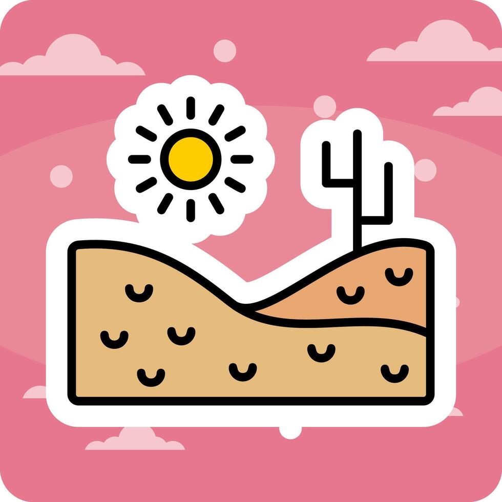 Desert Vector Icon