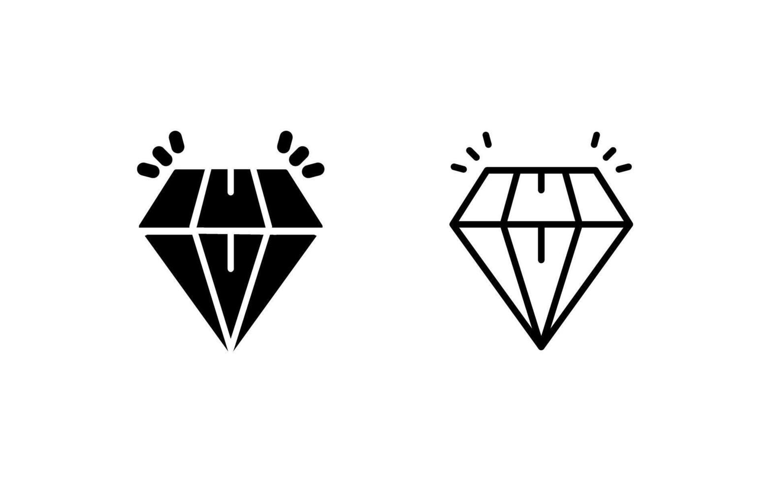 Diamond Vector Icon