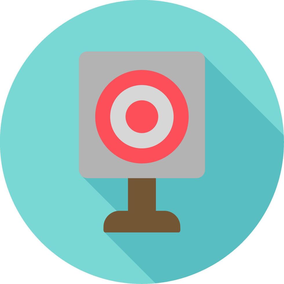 Military Target Vector Icon