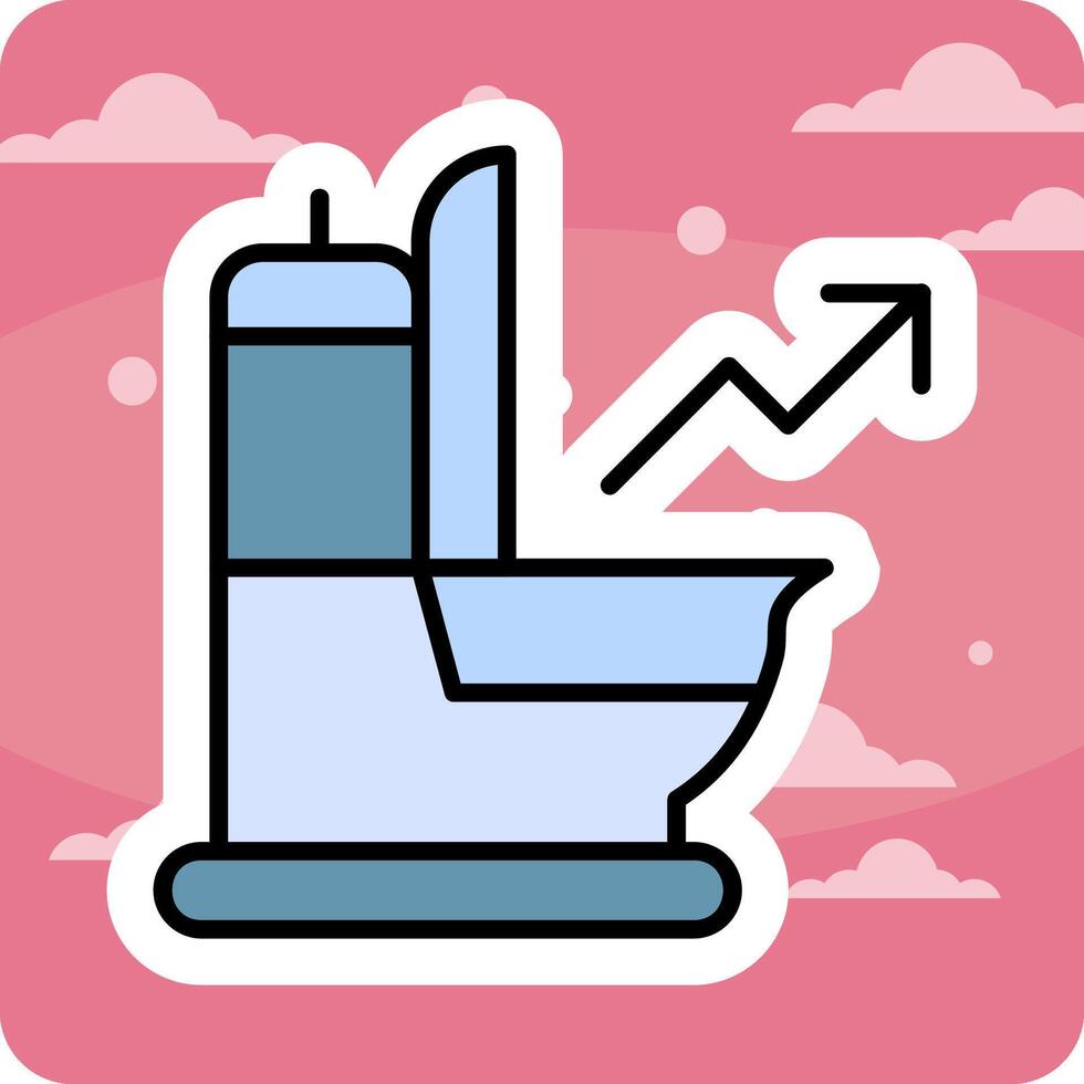 Urination Vector Icon