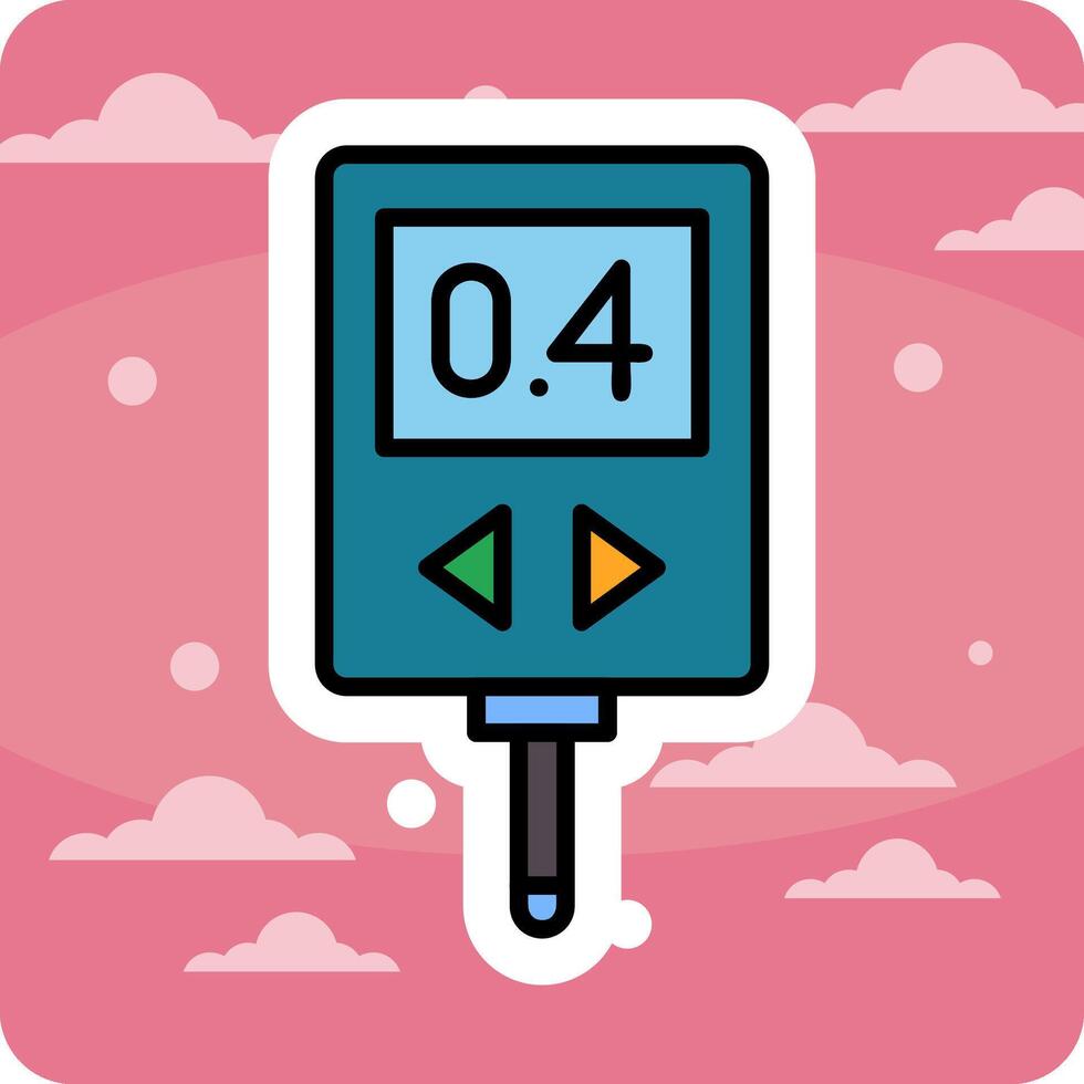 Glucometer Vector Icon