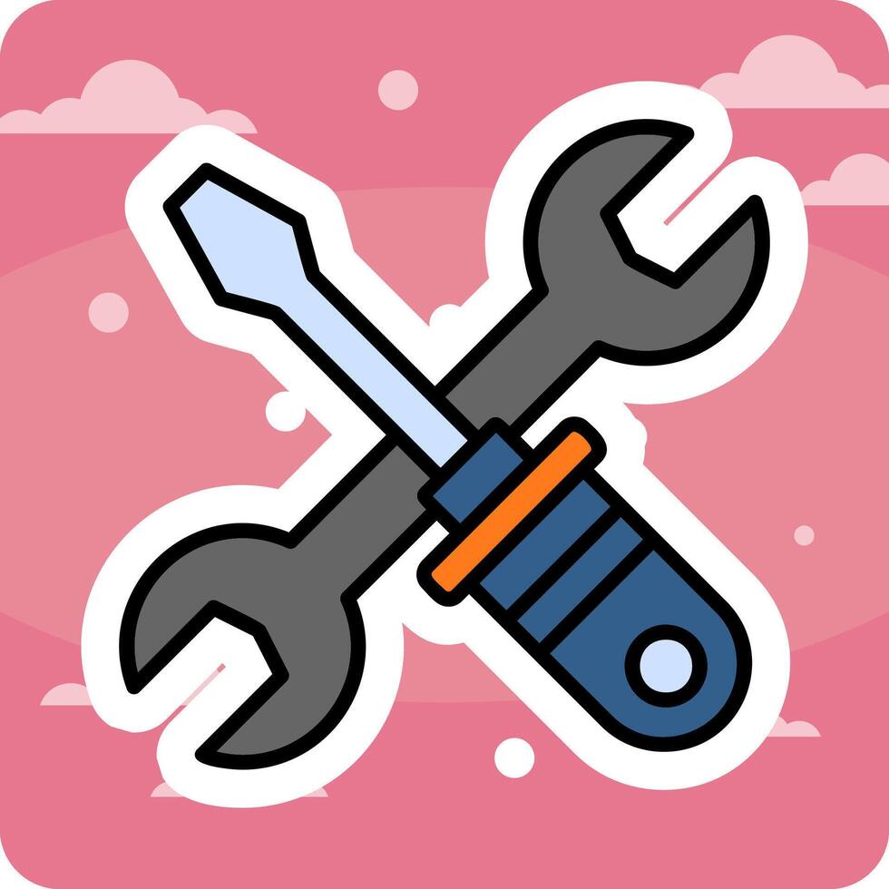 Repairing Tools Vector Icon