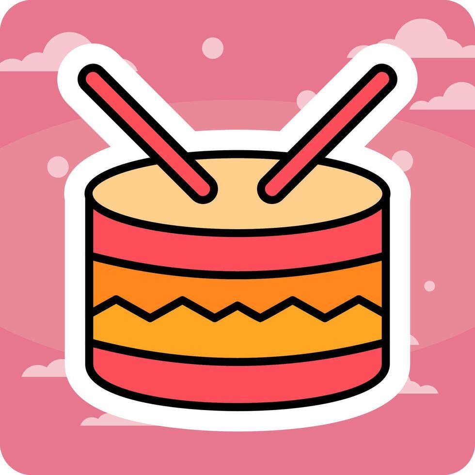 Drum Vector Icon