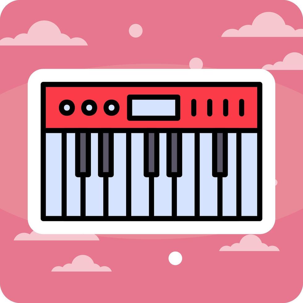 Piano Vector Icon