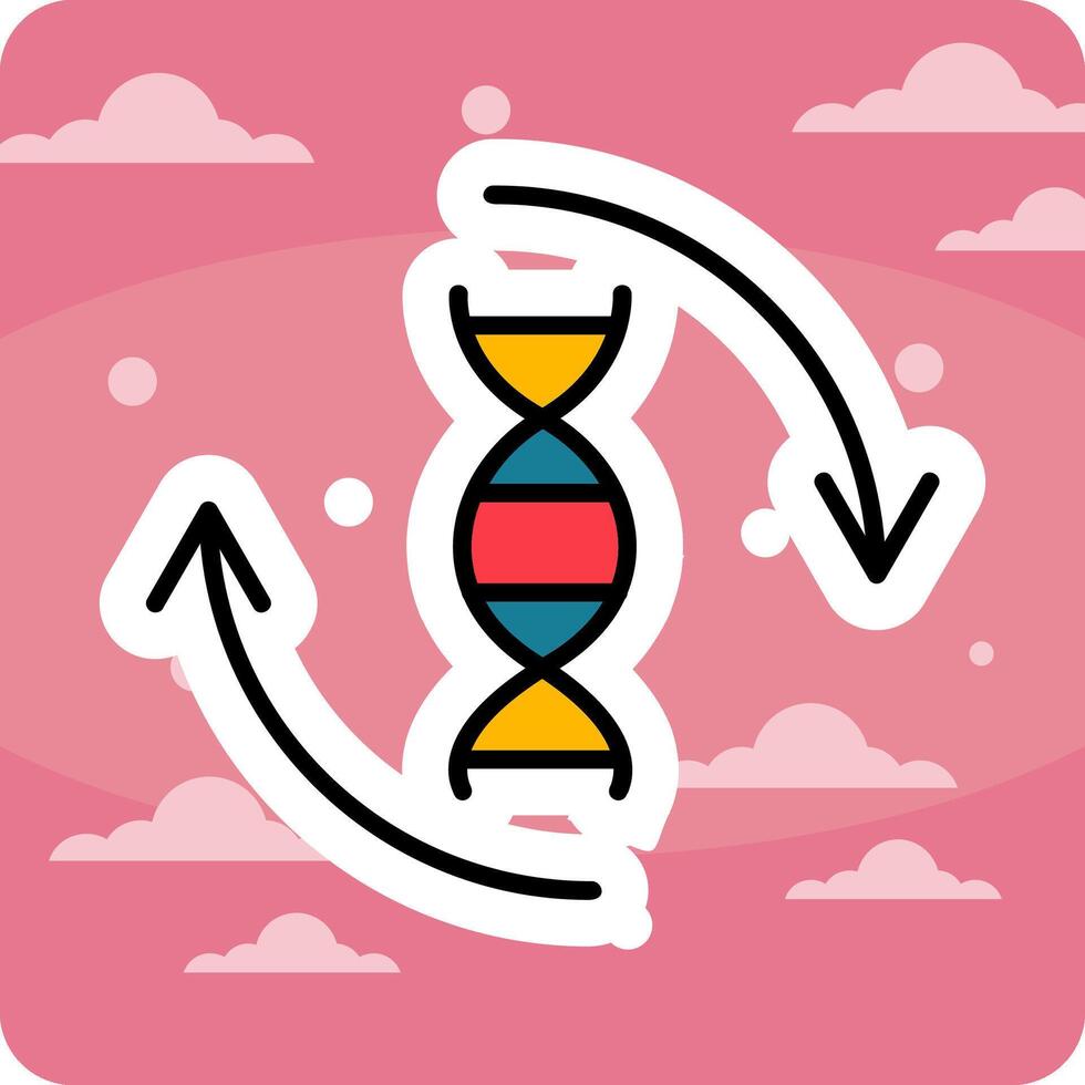 Dna Vector Icon