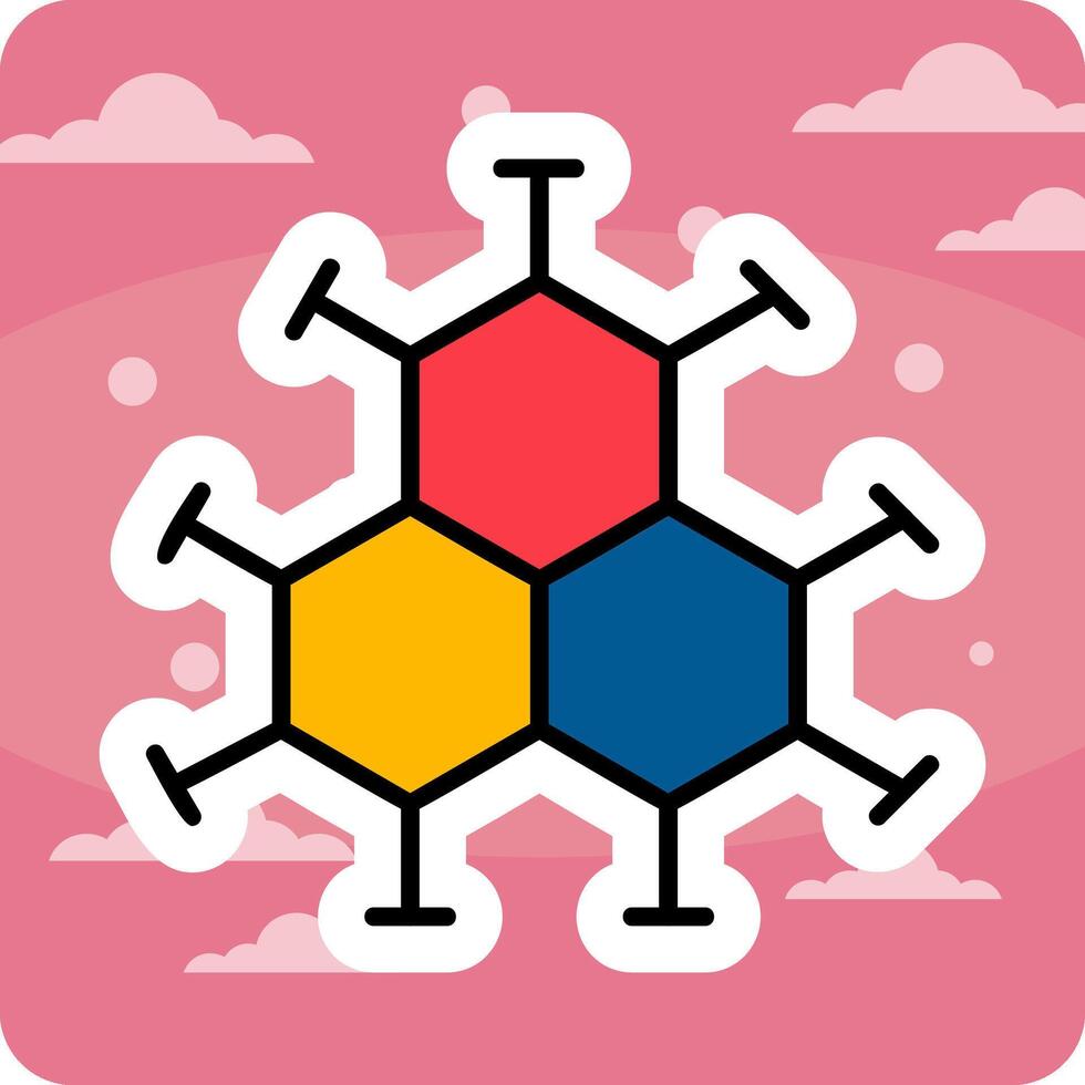 Molecule Vector Icon