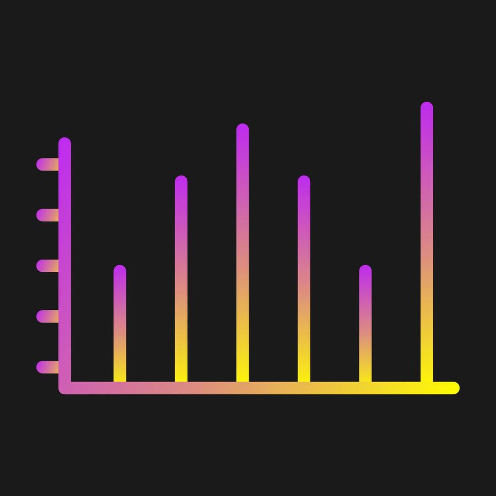 icono de vector de estadísticas