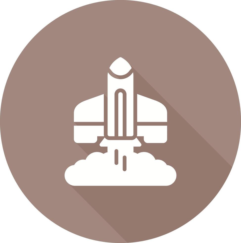 Rocket Launch Vector Icon