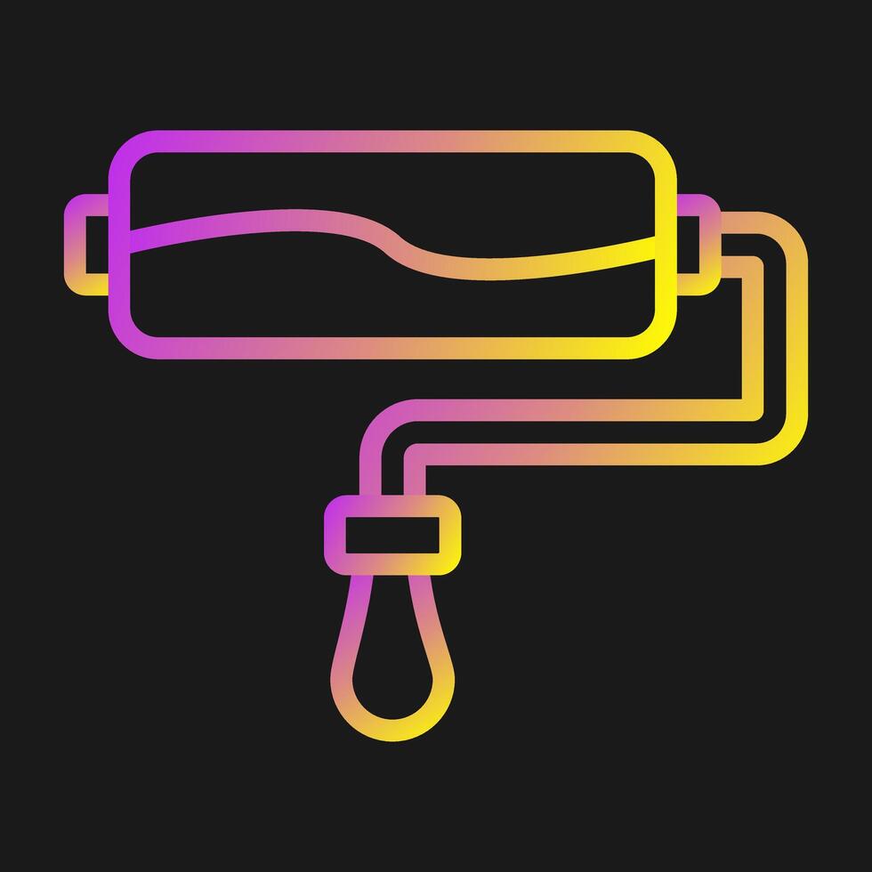 Paint Roller Vector Icon
