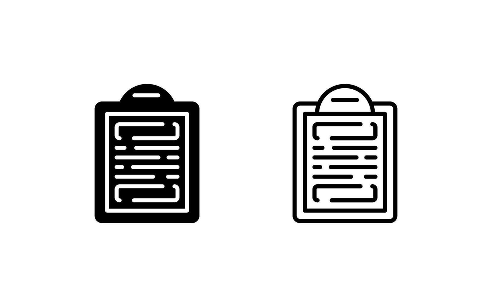 Clipboard Vector Icon