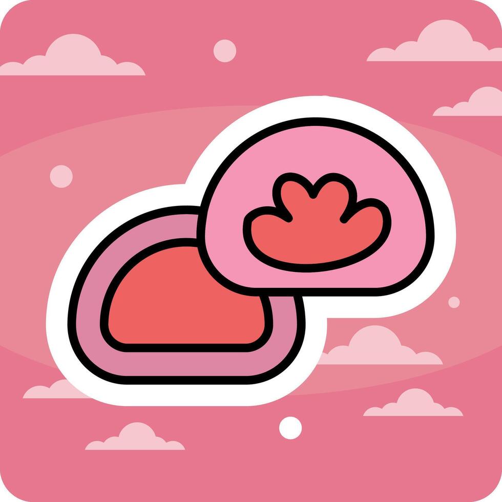 mochi vector icono