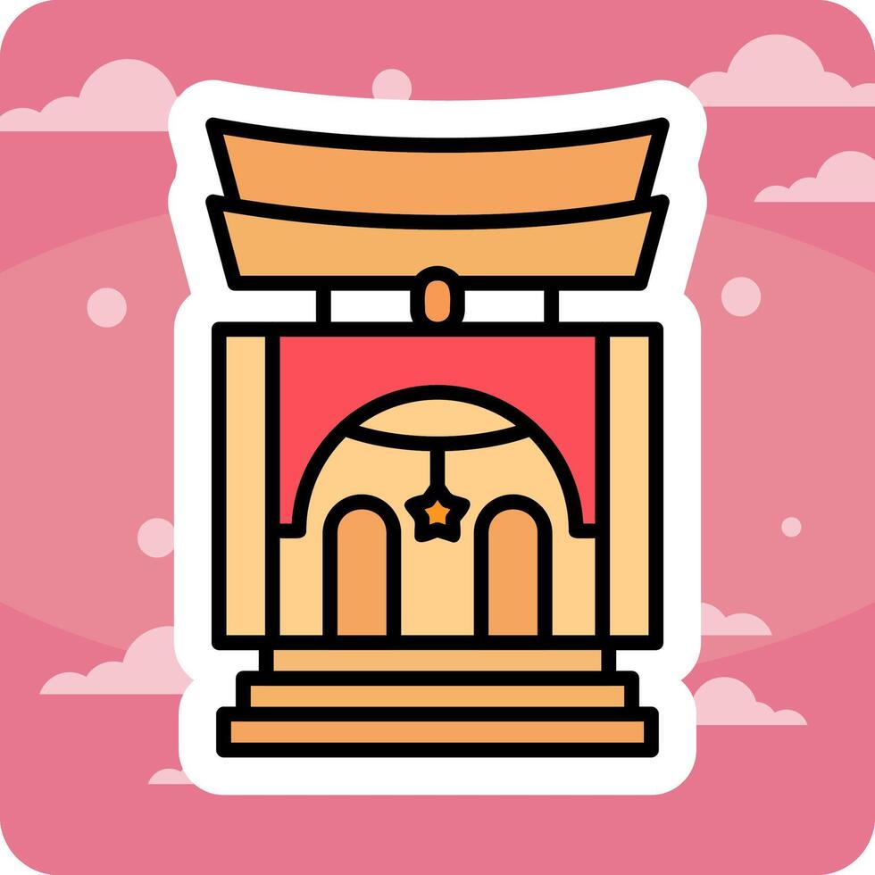 Shrine Vector Icon