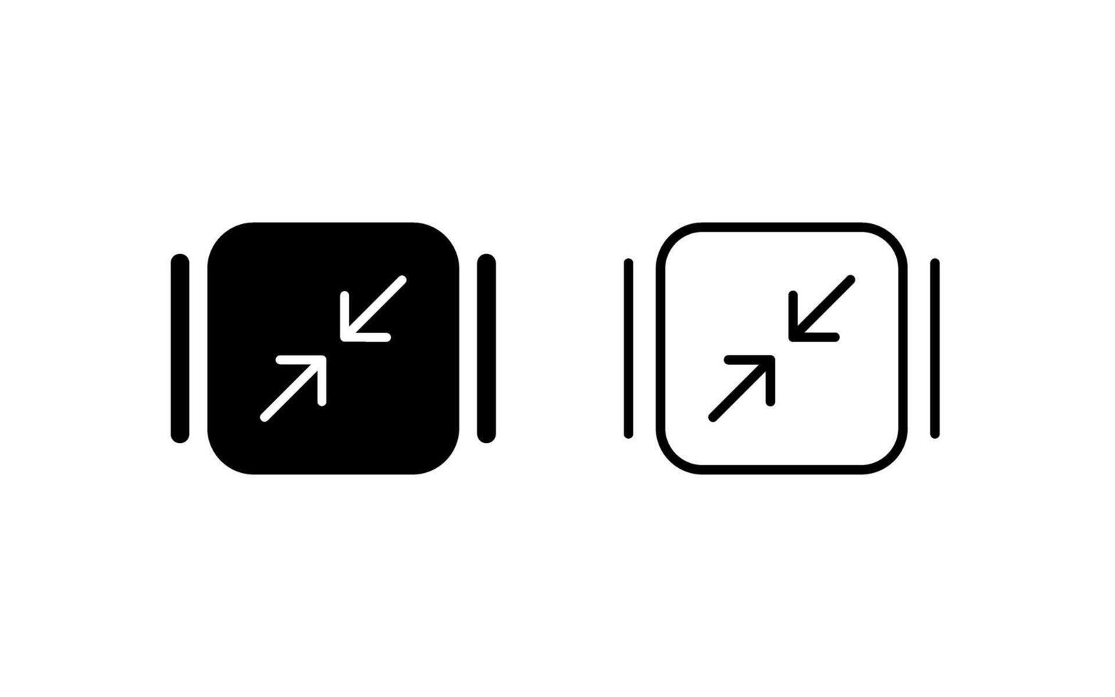 Resize Option Vector Icon