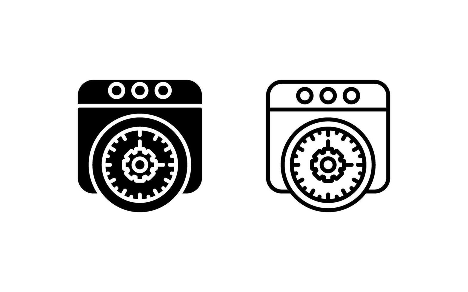 Web Browser Vector Icon