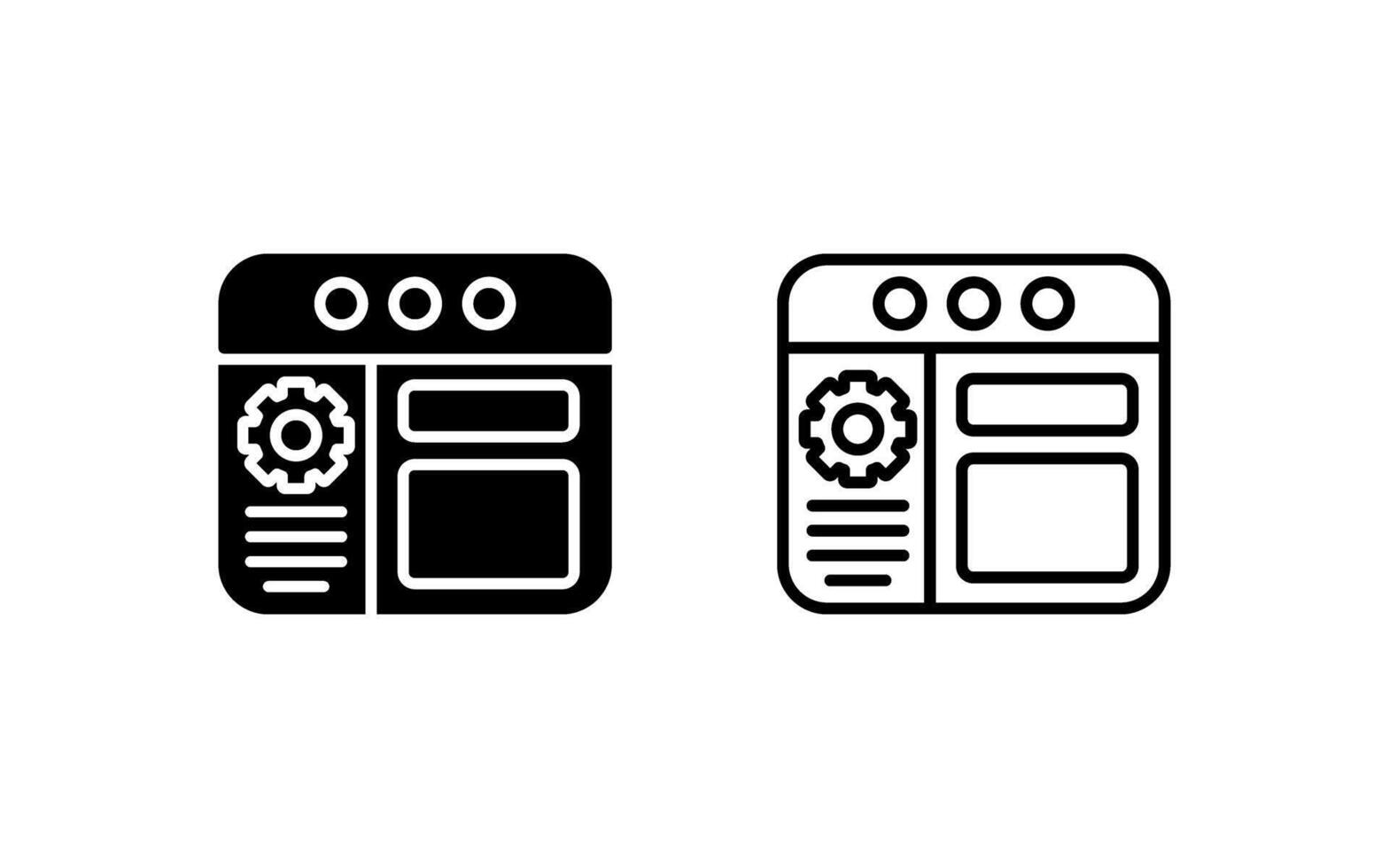 Web Browser Vector Icon