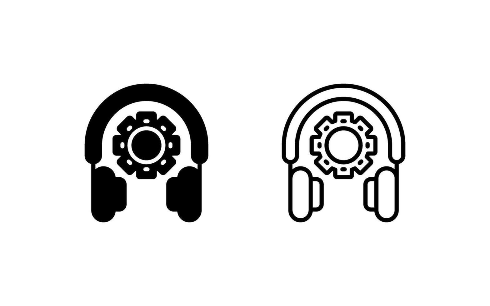 Headset Vector Icon