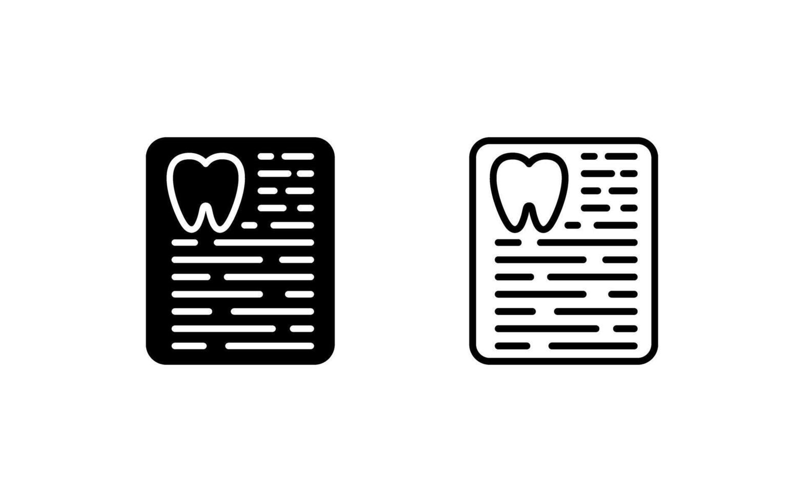 Prescription Vector Icon
