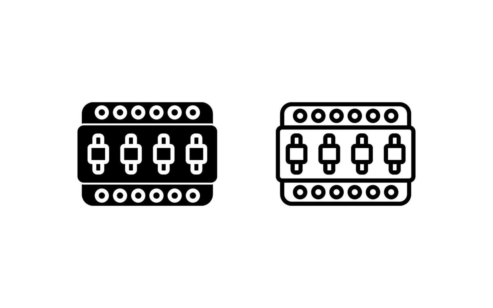 Transfer Switch Vector Icon