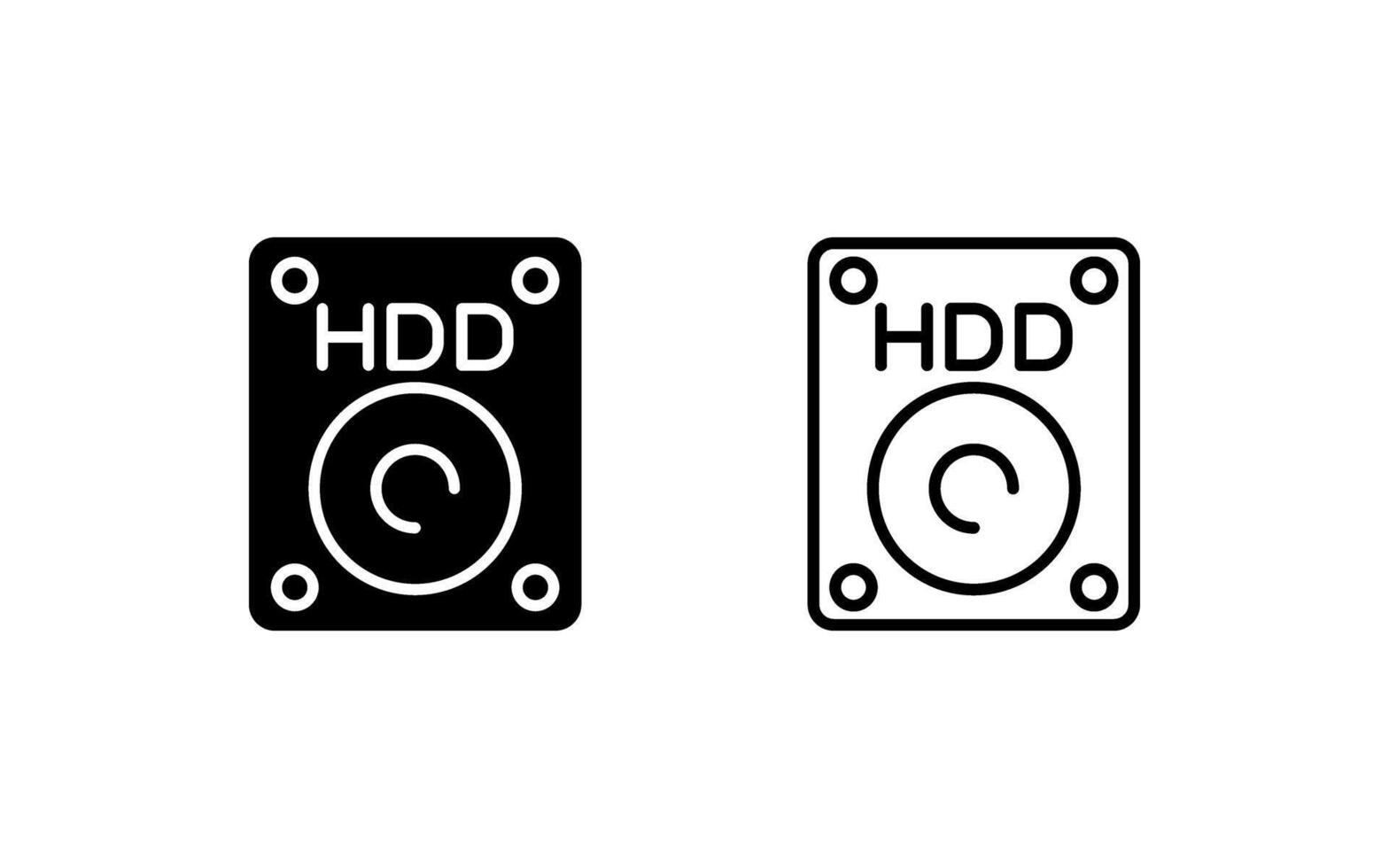 Hdd Vector Icon