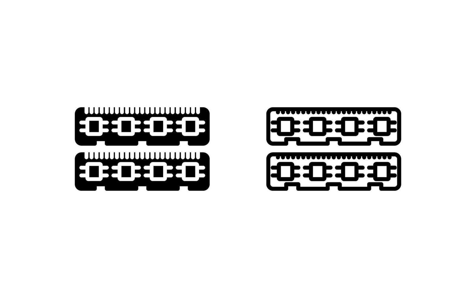 Ram Memory Vector Icon