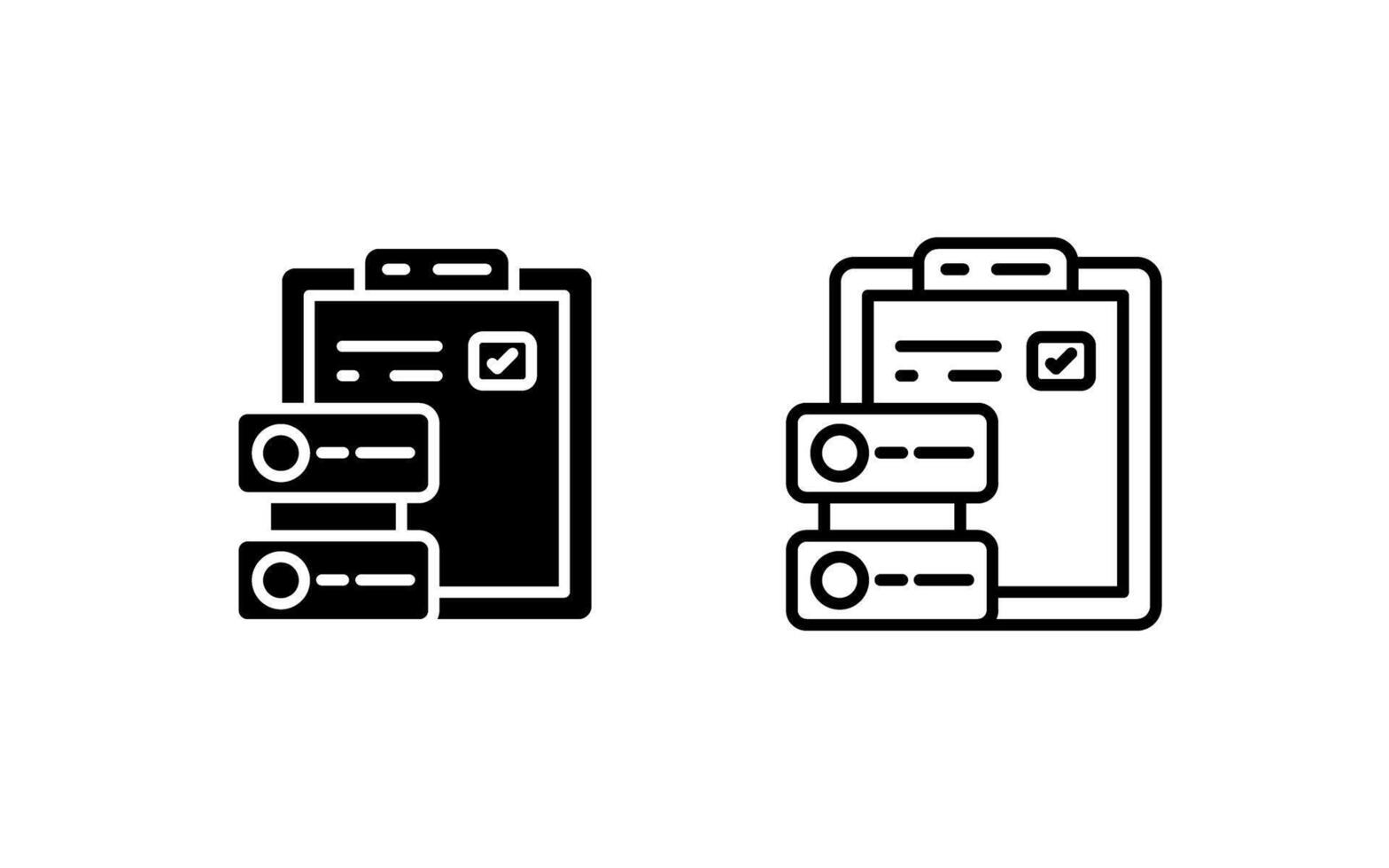 Data Vector Icon