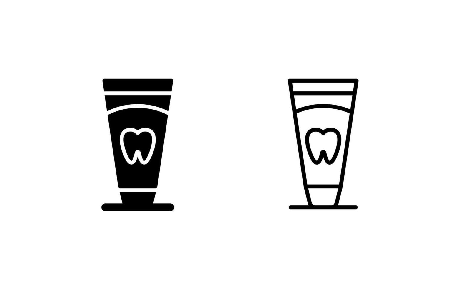 Toothpaste Vector Icon