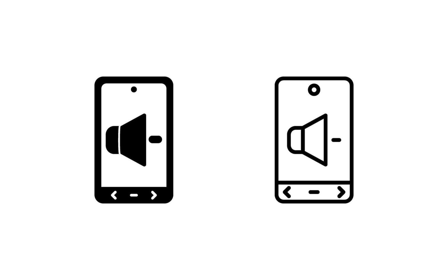 Volume Down Vector Icon