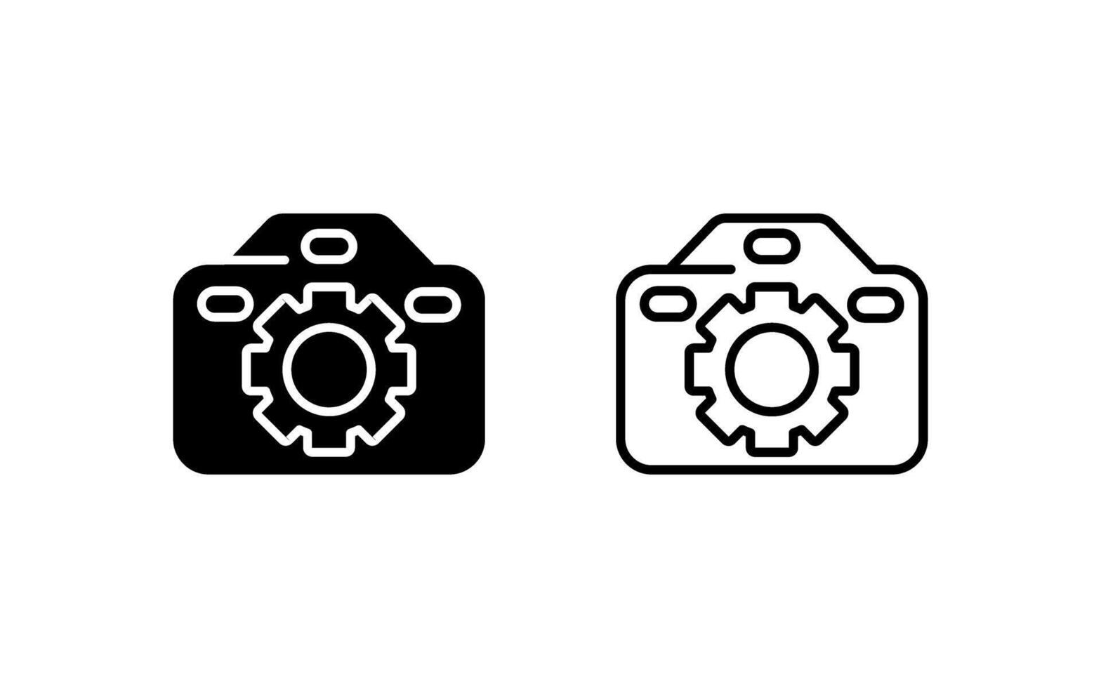 icono de vector de camara