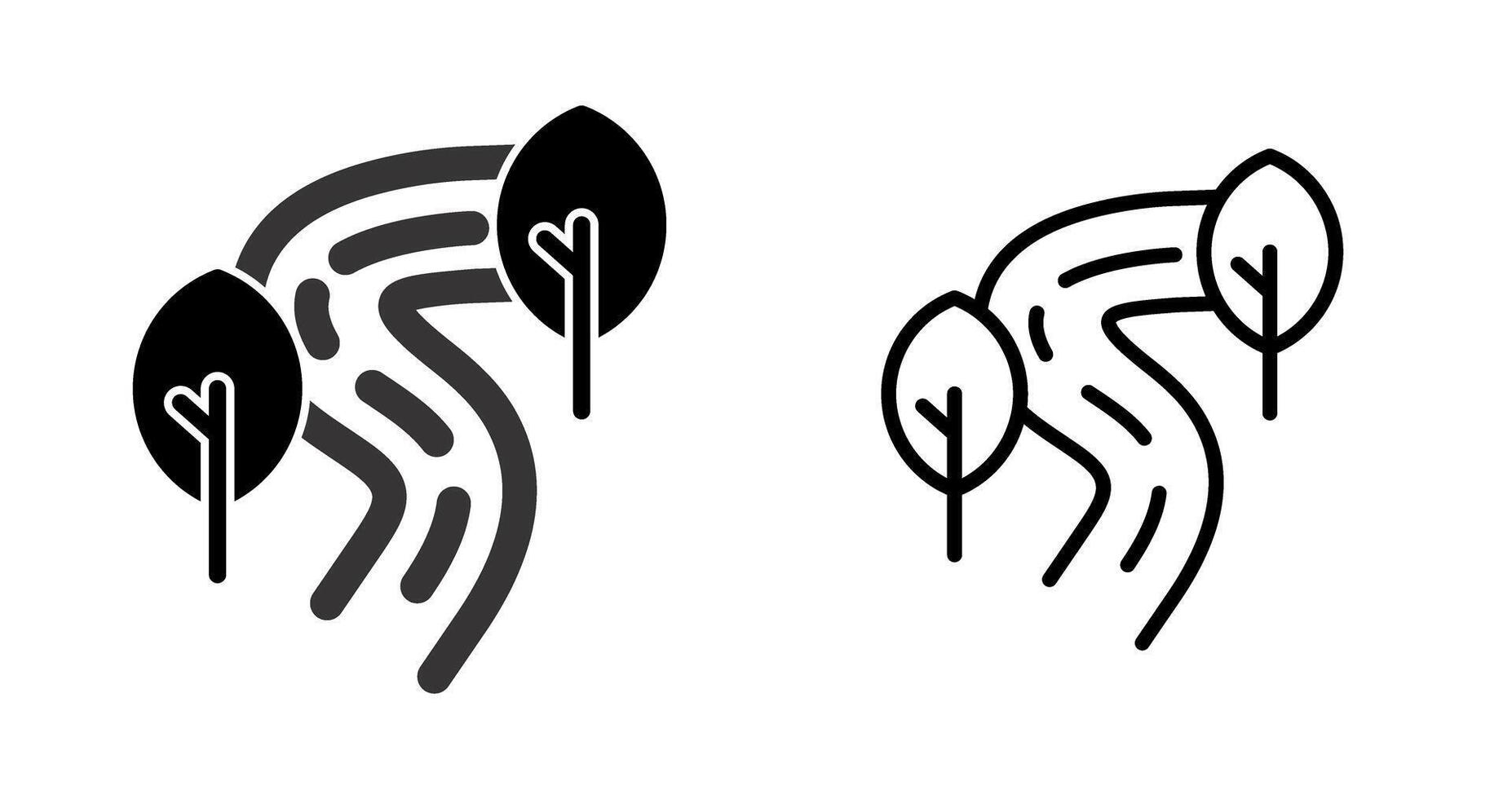 River Vector Icon