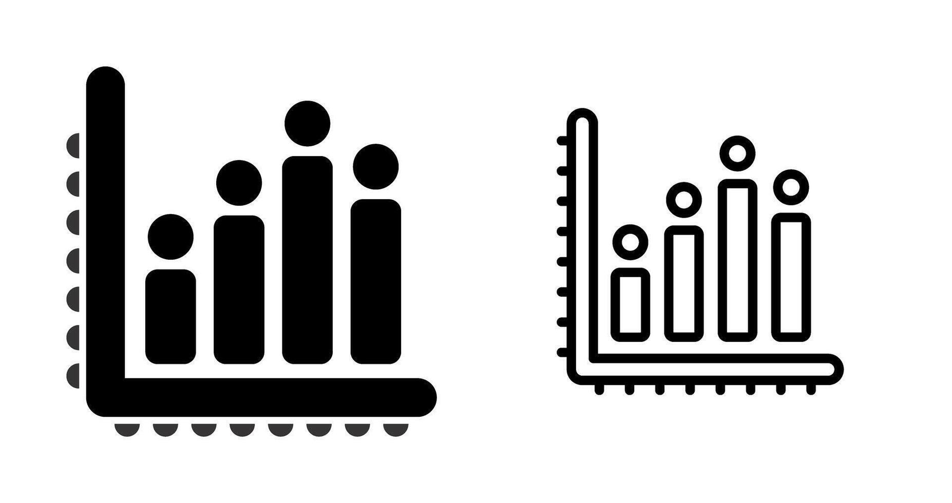 Bar Chart Vector Icon
