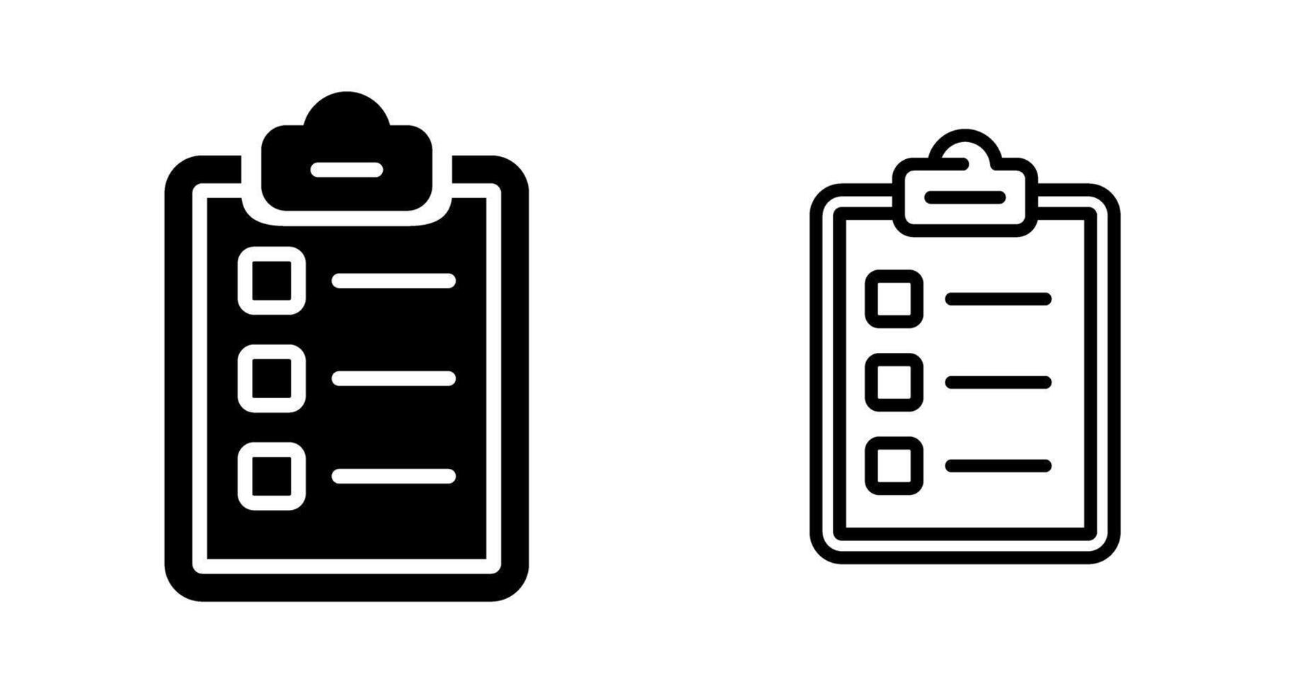 Checklist Vector Icon