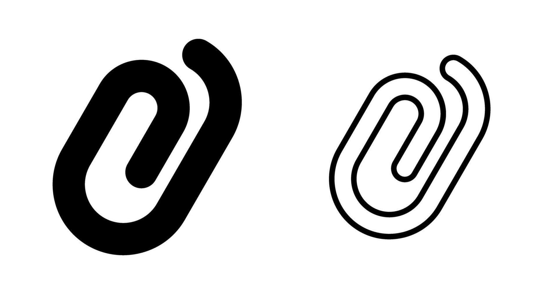 Paperclip Vector Icon