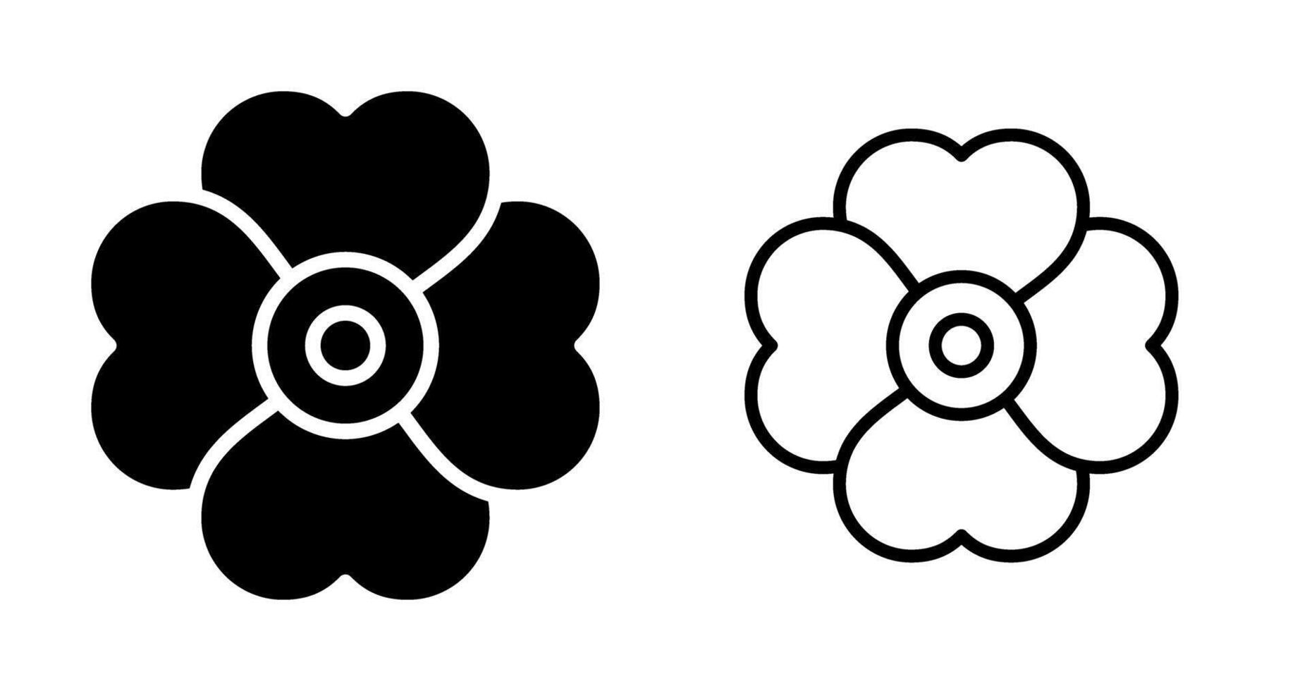 Cherry blossom Vector Icon
