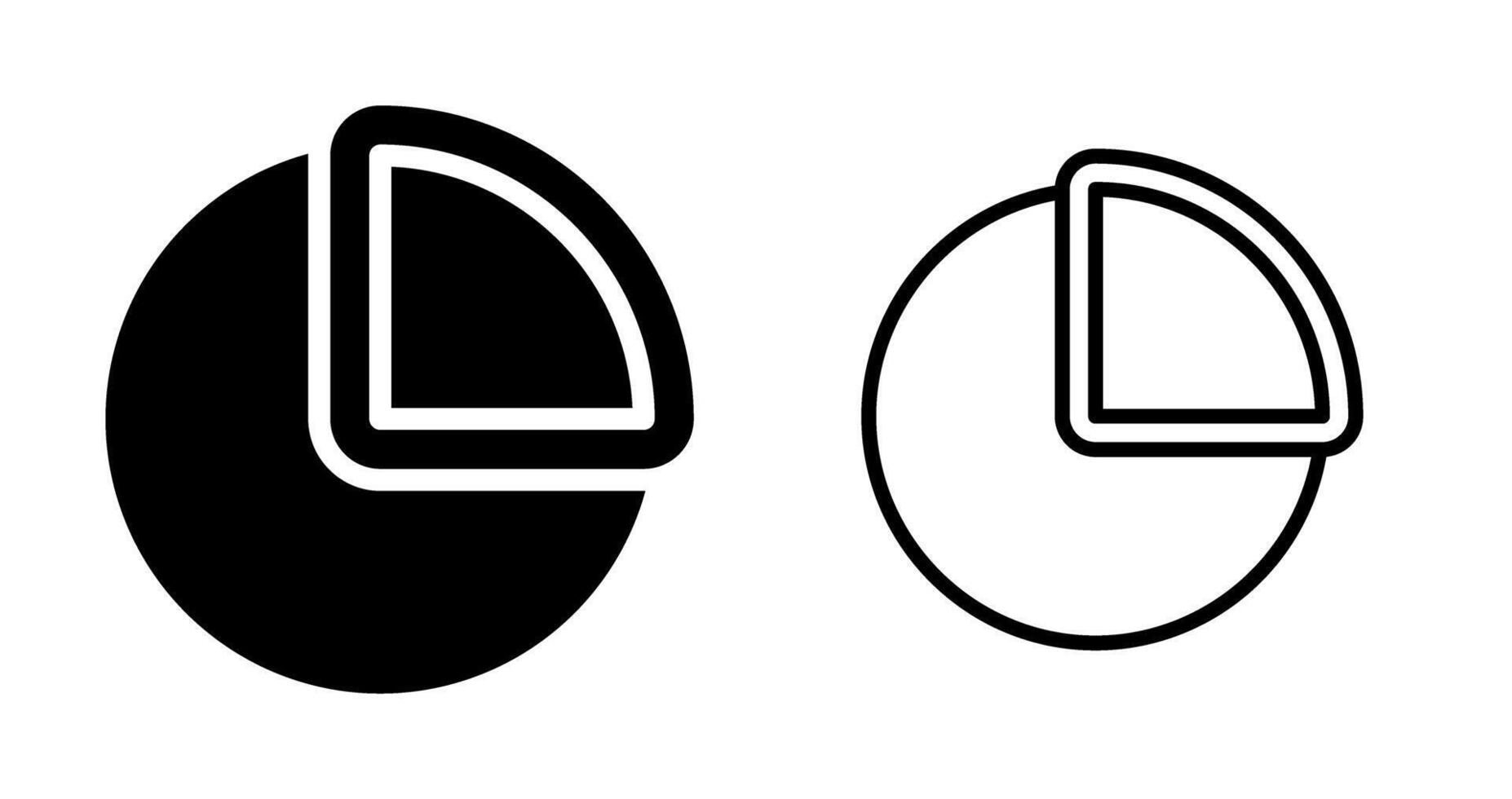 Pie Chart Vector Icon