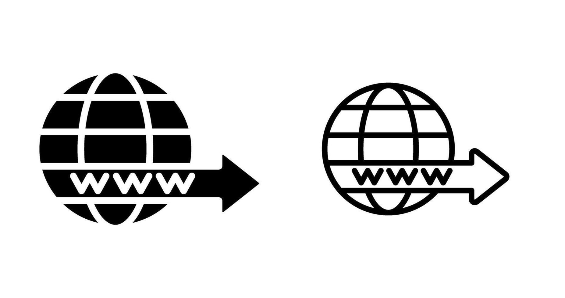 Domain Forwarding Vector Icon