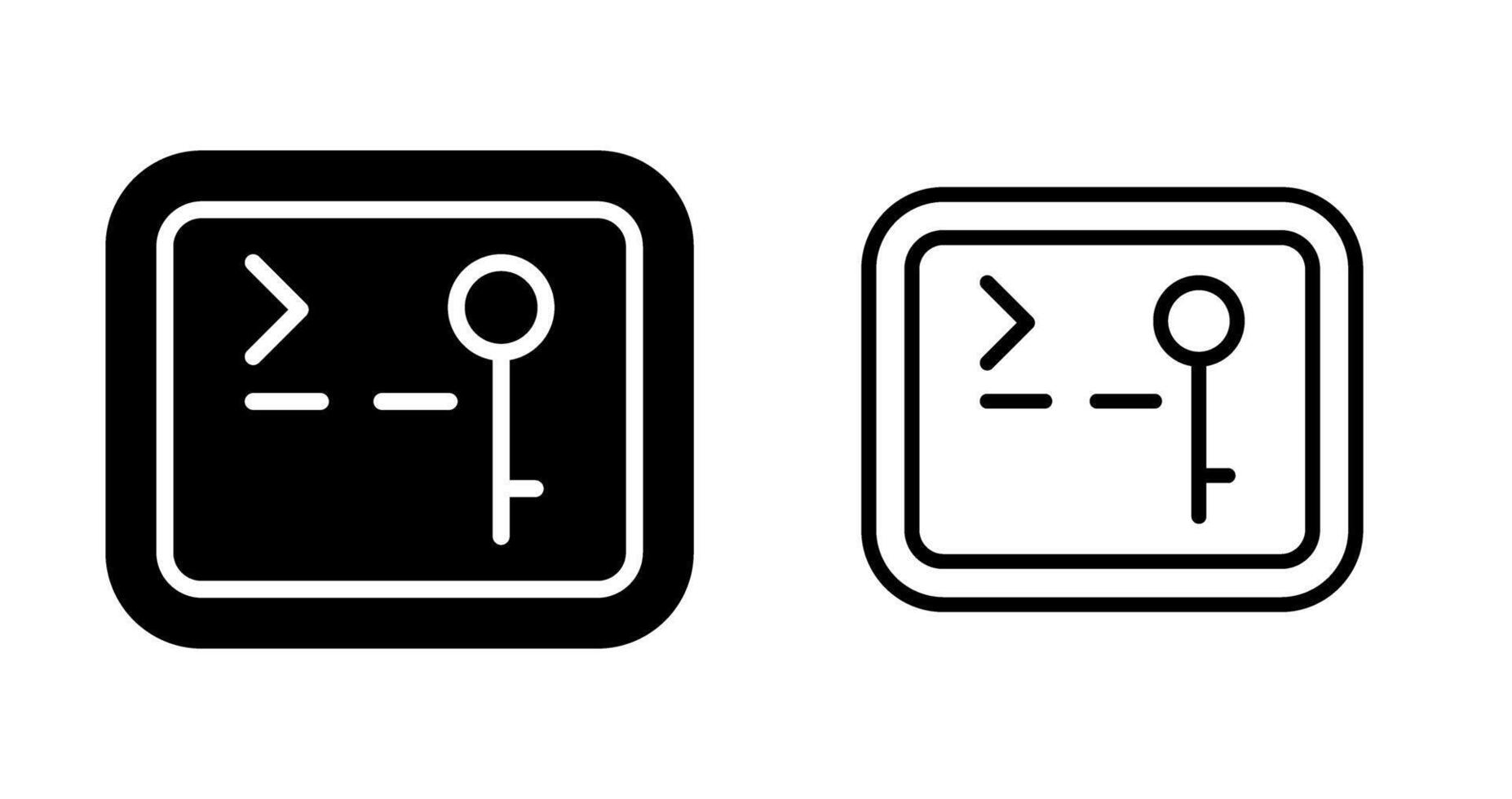SSH Access Vector Icon