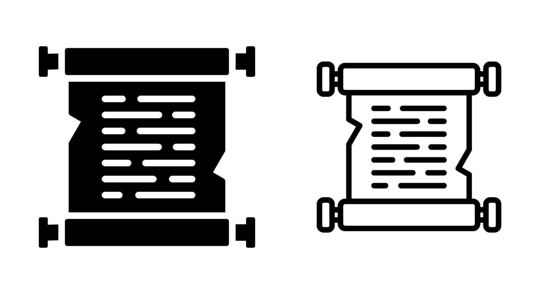 Scroll Vector Icon