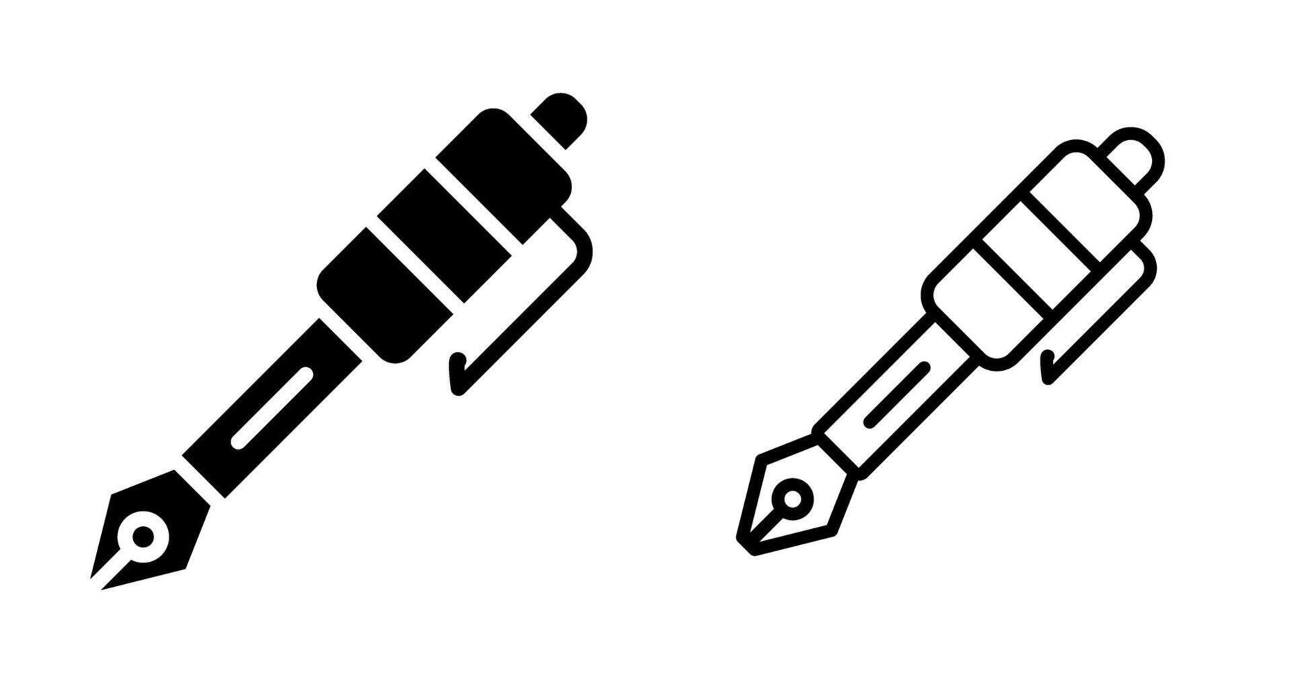 Fountain Pen Vector Icon