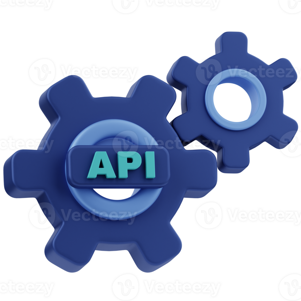 API Programing Language 3D Illustration 39145610 PNG