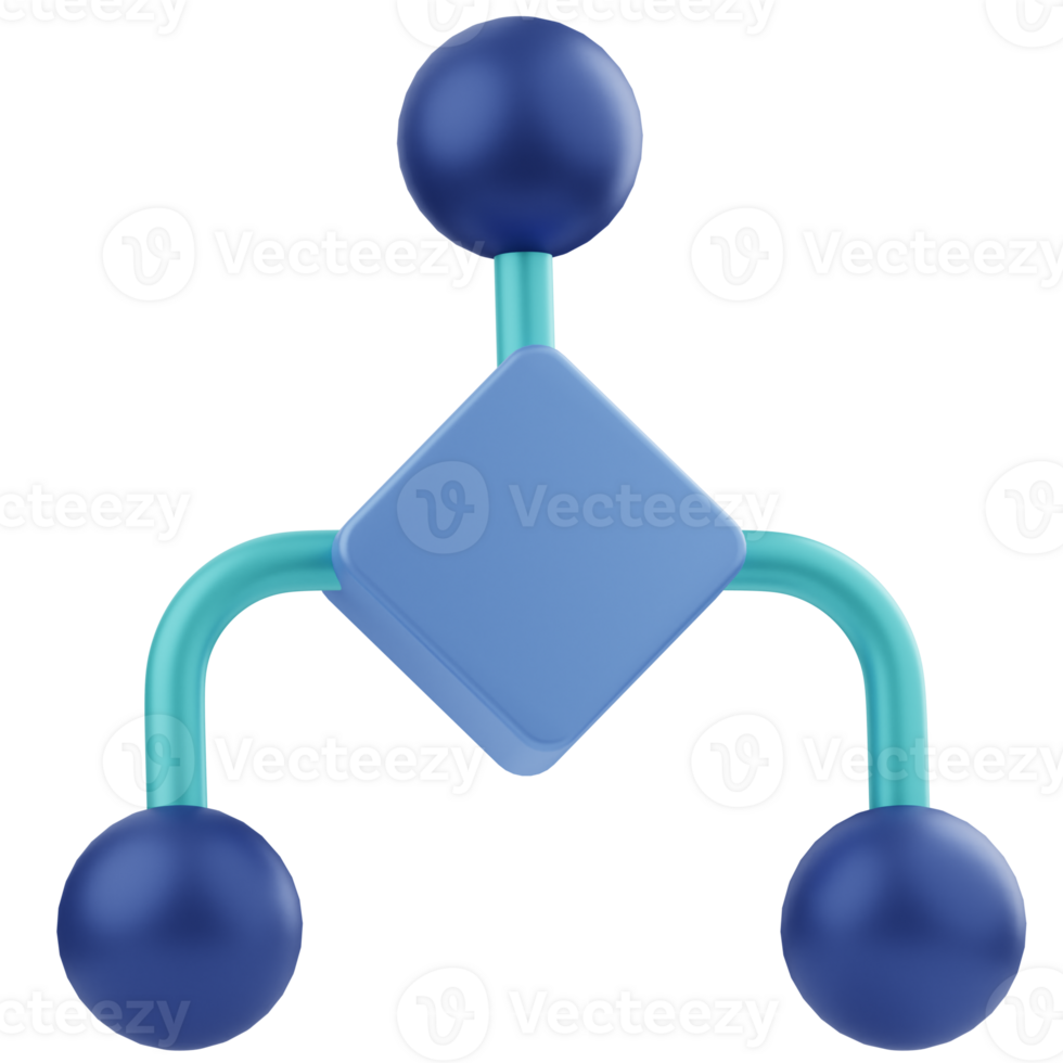 condicional programación idioma 3d ilustración png