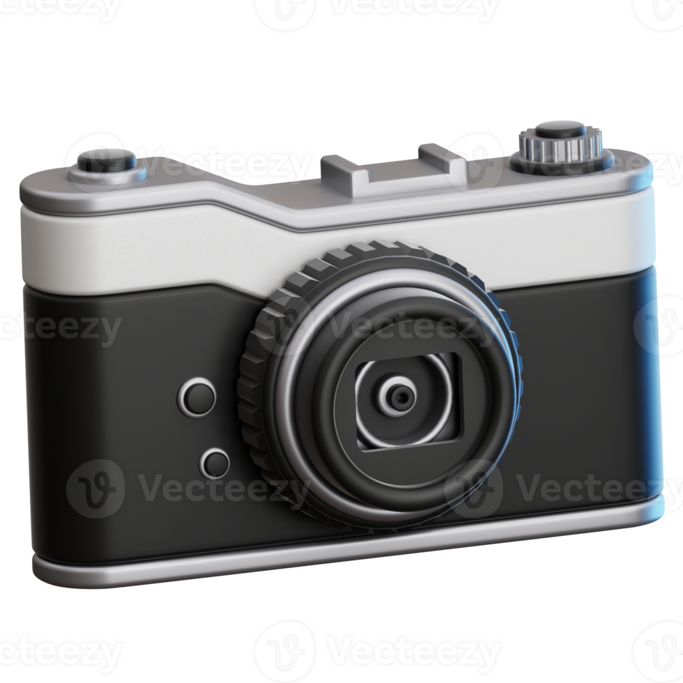 Camera travel 3D Illustration for web, app, infographic, etc png
