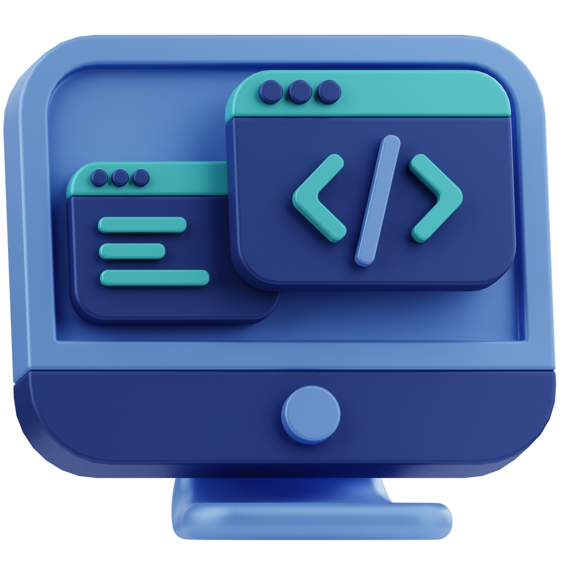 Code Editor Programing Language 3D Illustration 39145641 PNG