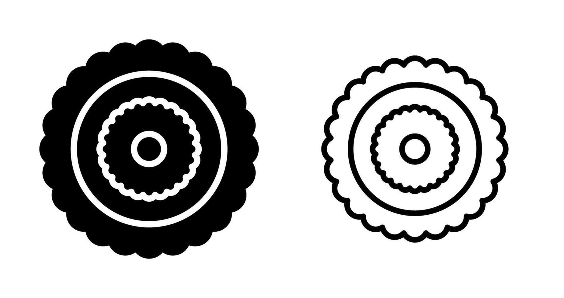 Biscuit Vector Icon