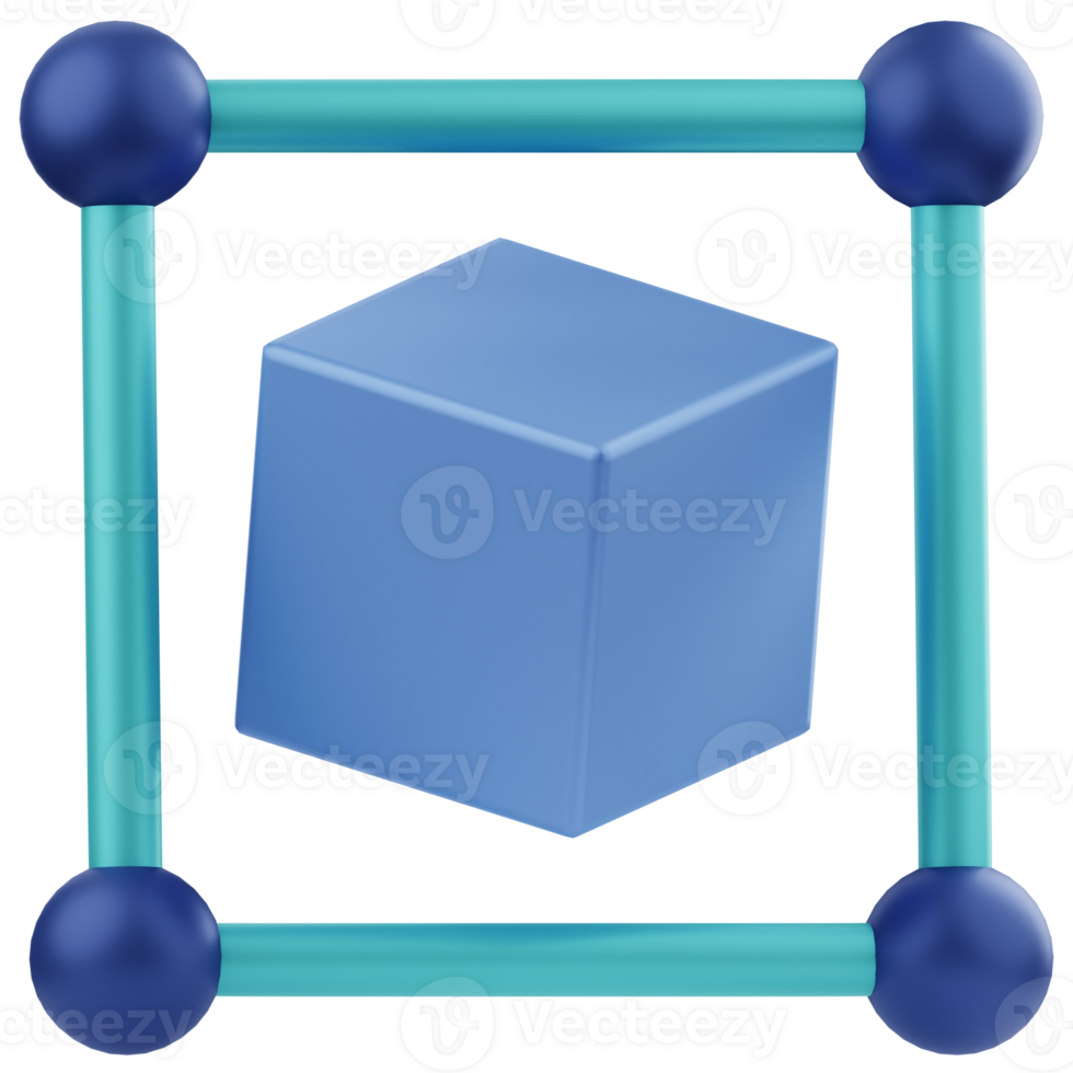 objeto programación idioma 3d ilustración png