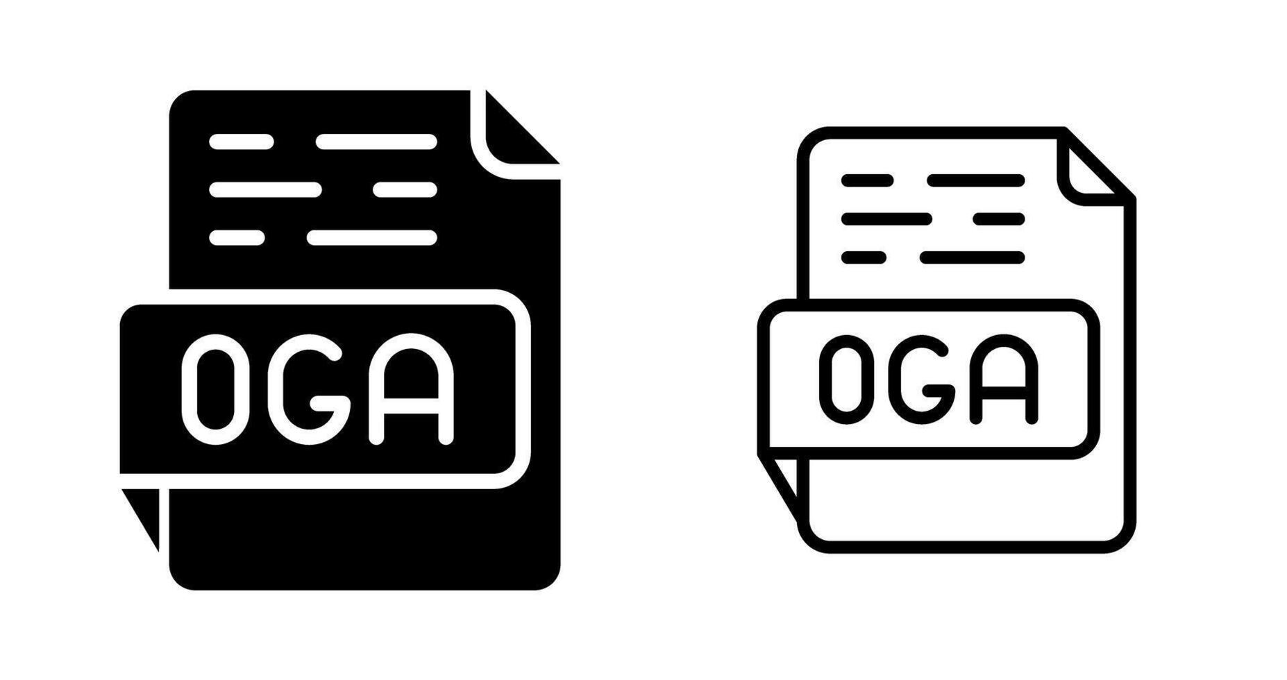 OGA Vector Icon
