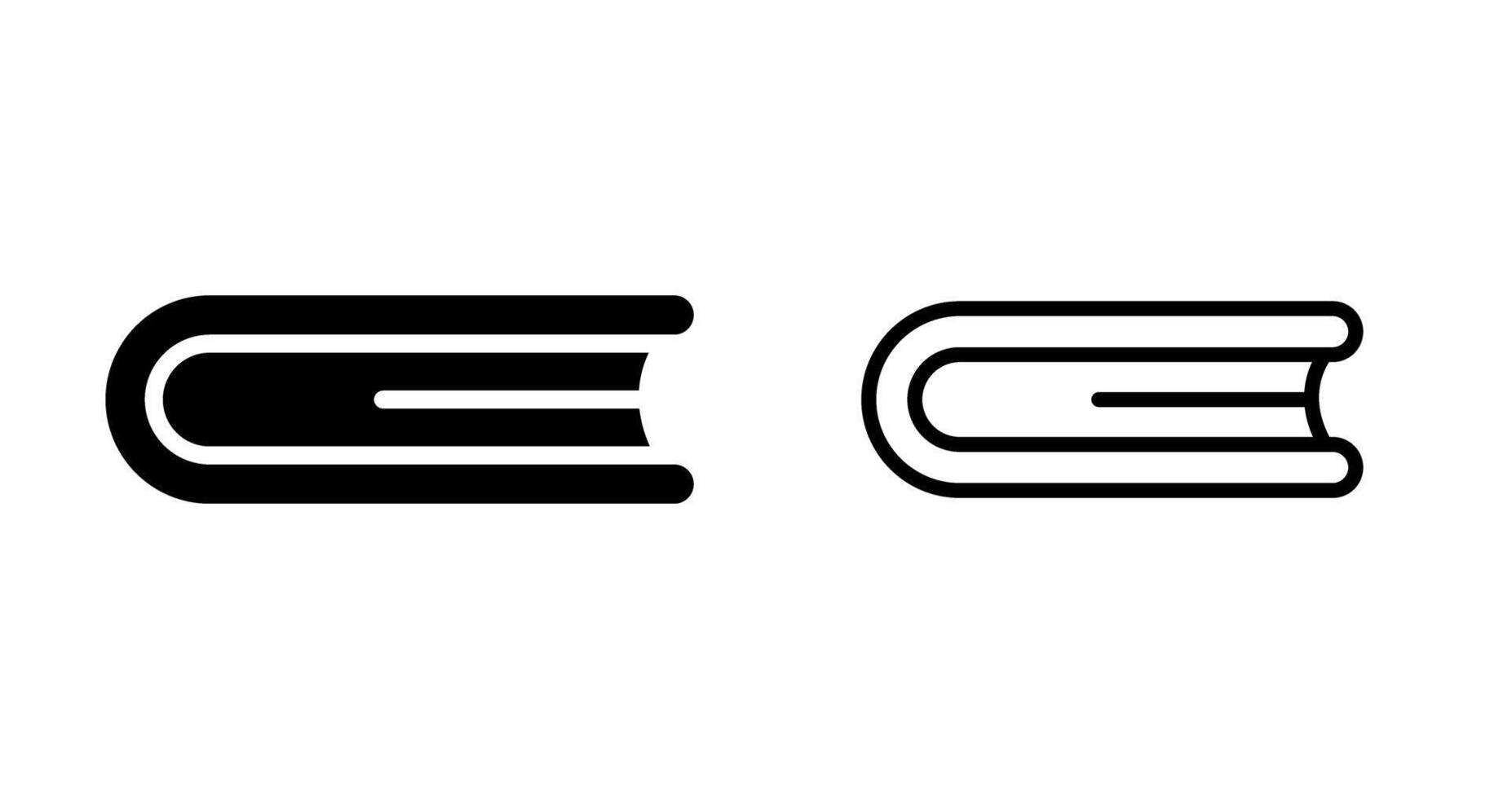 Closed Book Vector Icon