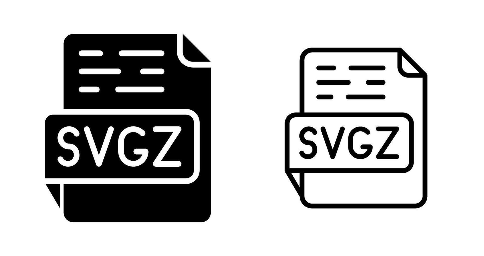 SVGZ Vector Icon