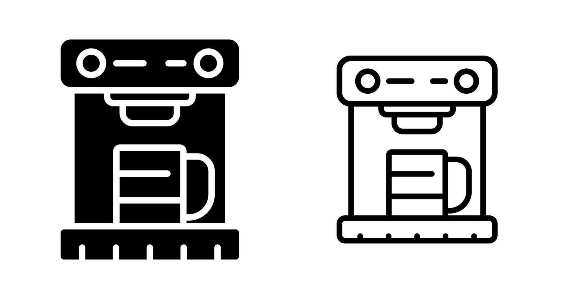 Coffee Machine Vector Icon