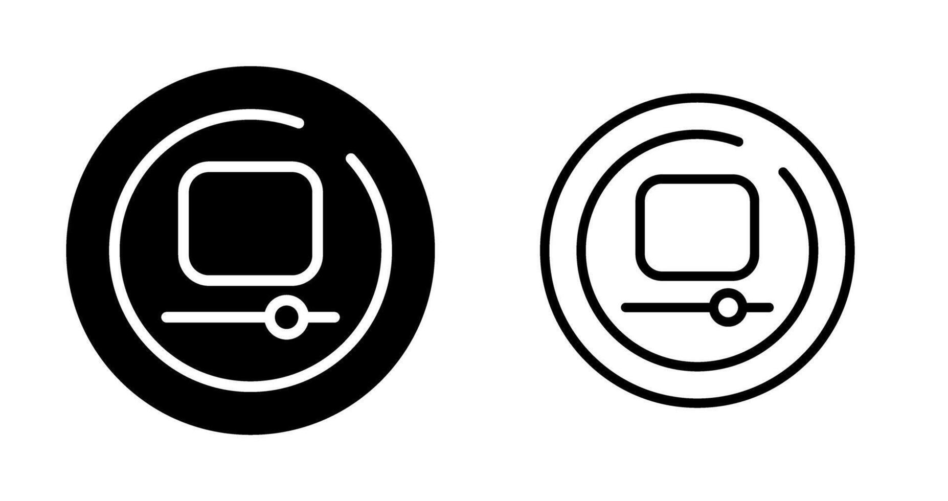 Video Stop Circle Vector Icon